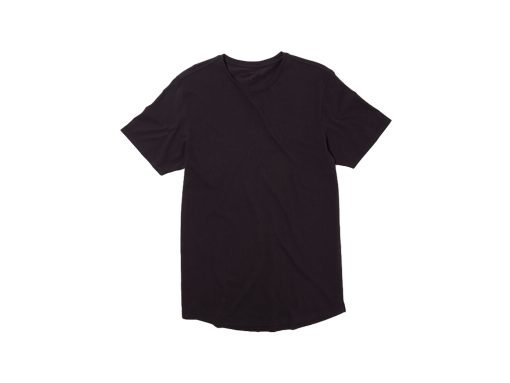 Plain Black T Shirt - Image 2