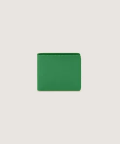 Trifold Green Leather Wallet