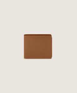 Trifold Brown Leather Wallet