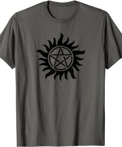 Anti Possession Symbol Grey T Shirt