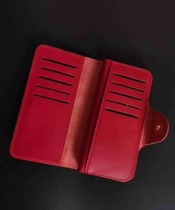 Venice Ladies Red Leather Wallet