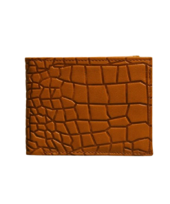 The Glossy Camel Flap Wallet