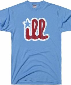 Vintage Phillies Blue Shirt