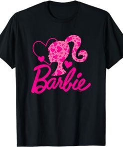 Black Heart Barbie T Shirt