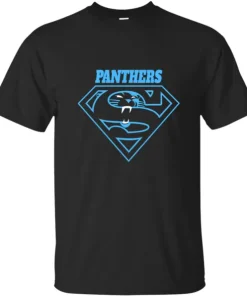 Carolina Panthers Superman Tshirt