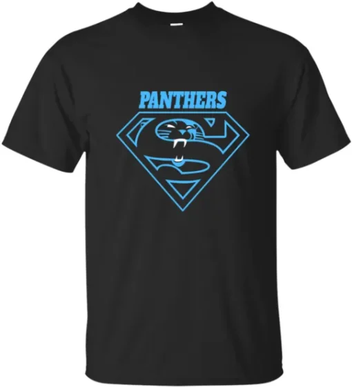 Carolina Panthers Superman Tshirt