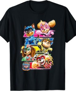 "Mighty Movie Comic Strip Crew Tee"