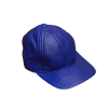 Royal Blue Leather Caps