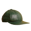 Green Leather Cap