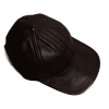 Black Leather Cap